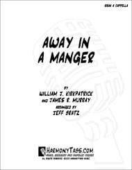 Away In A Manger SSAA choral sheet music cover Thumbnail